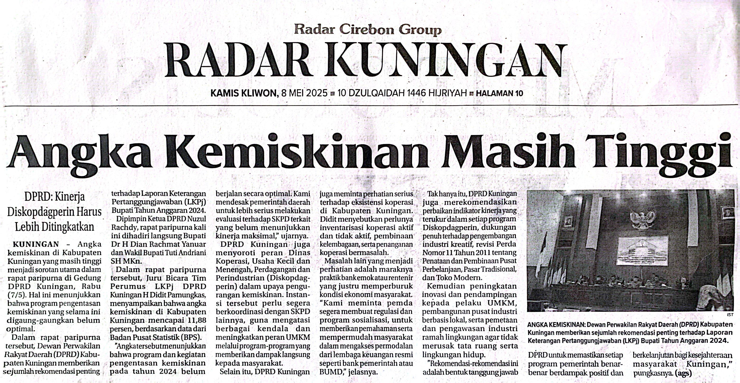 Angka Kemiskinan Masih Tinggi