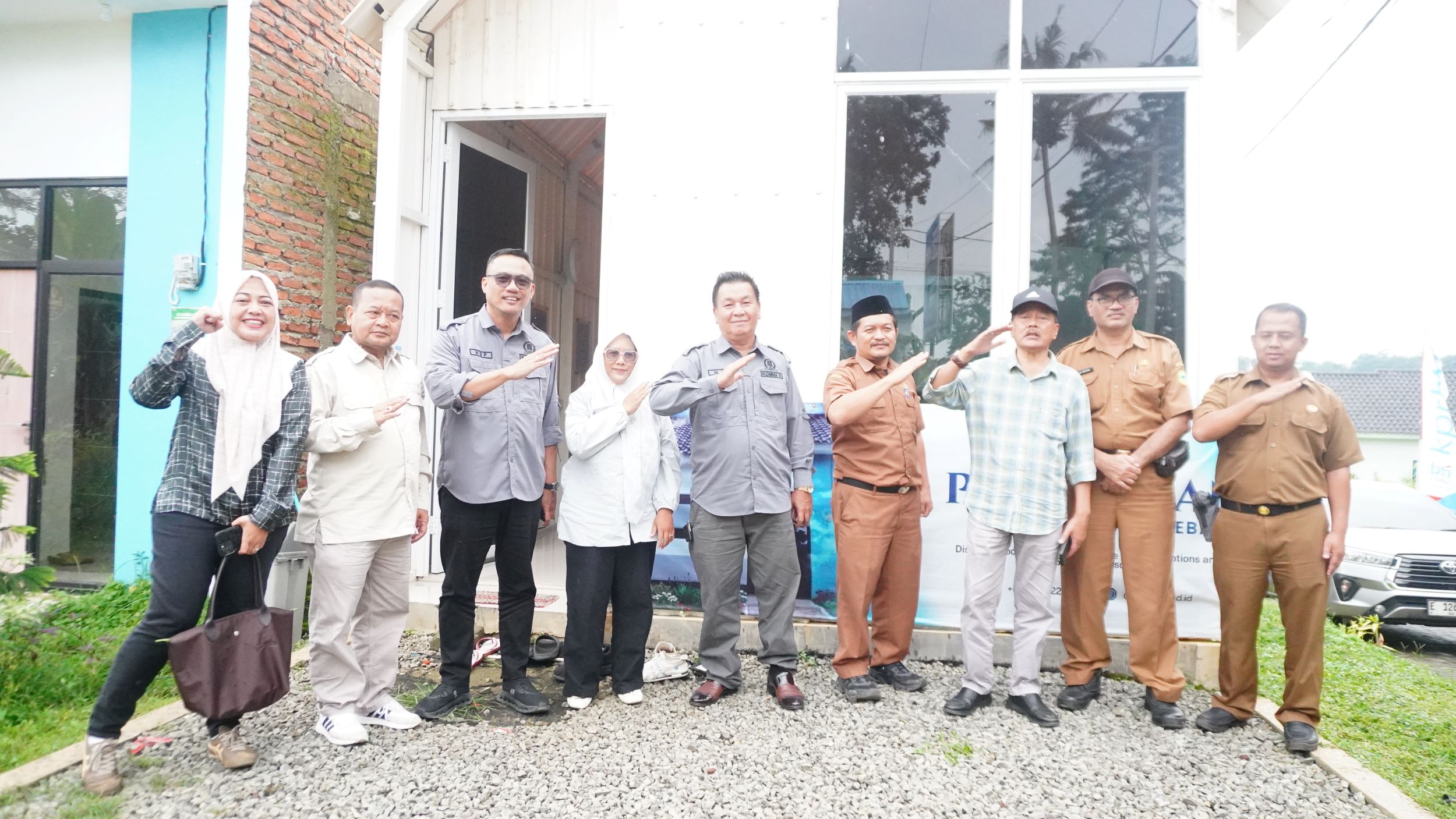 Komisi III DPRD Kabupaten Kuningan bersama DPUTR dan DLH melaksanakan Kunjungan Dalam Daerah (KDD) ke Perumahan Griya Cendana Pagundan