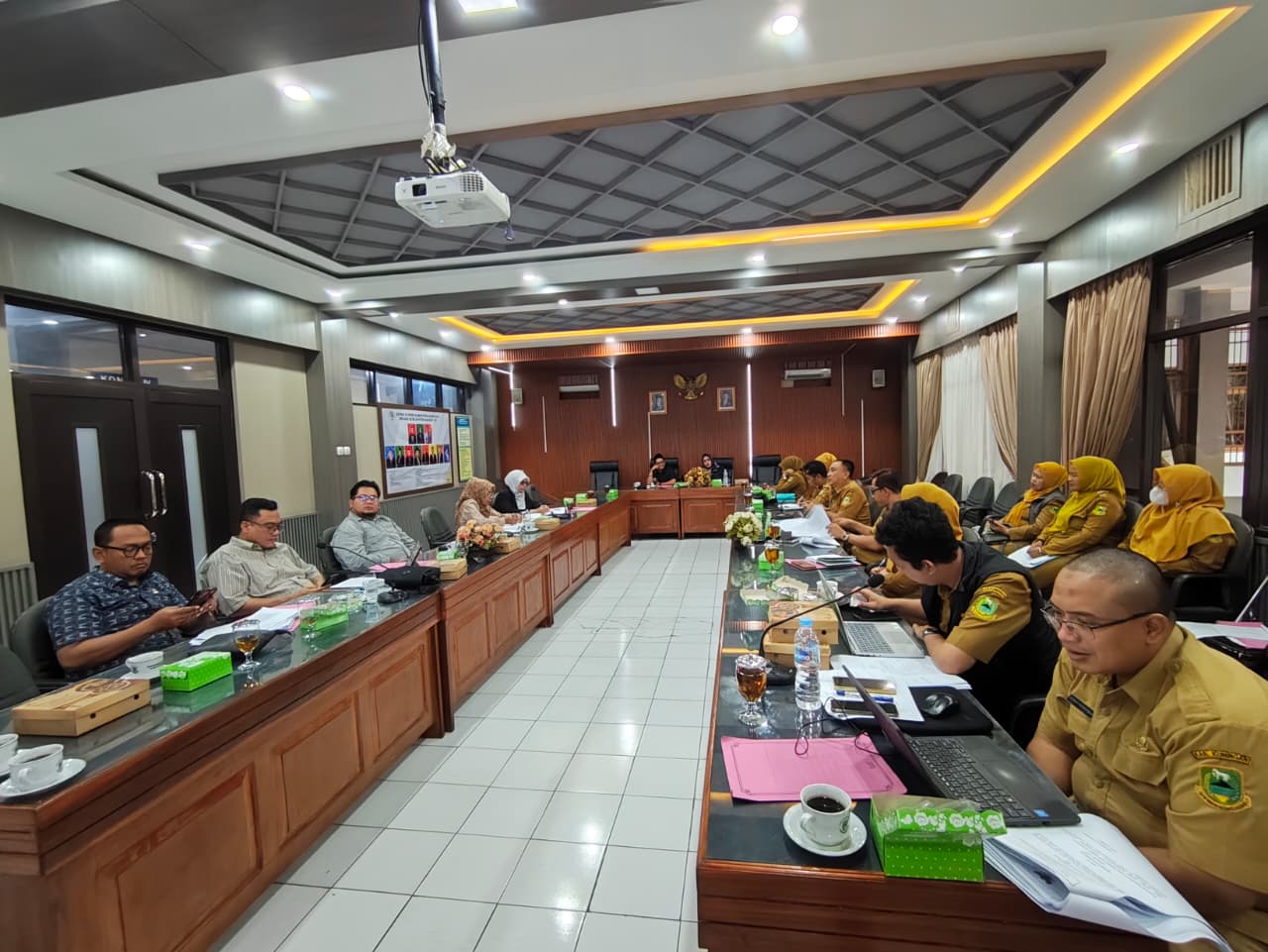 Rapat Bapemperda DPRD Kabupaten Kuningan terkait Raperda Inisiatif Perlindungan Pertemuan Dan Anak