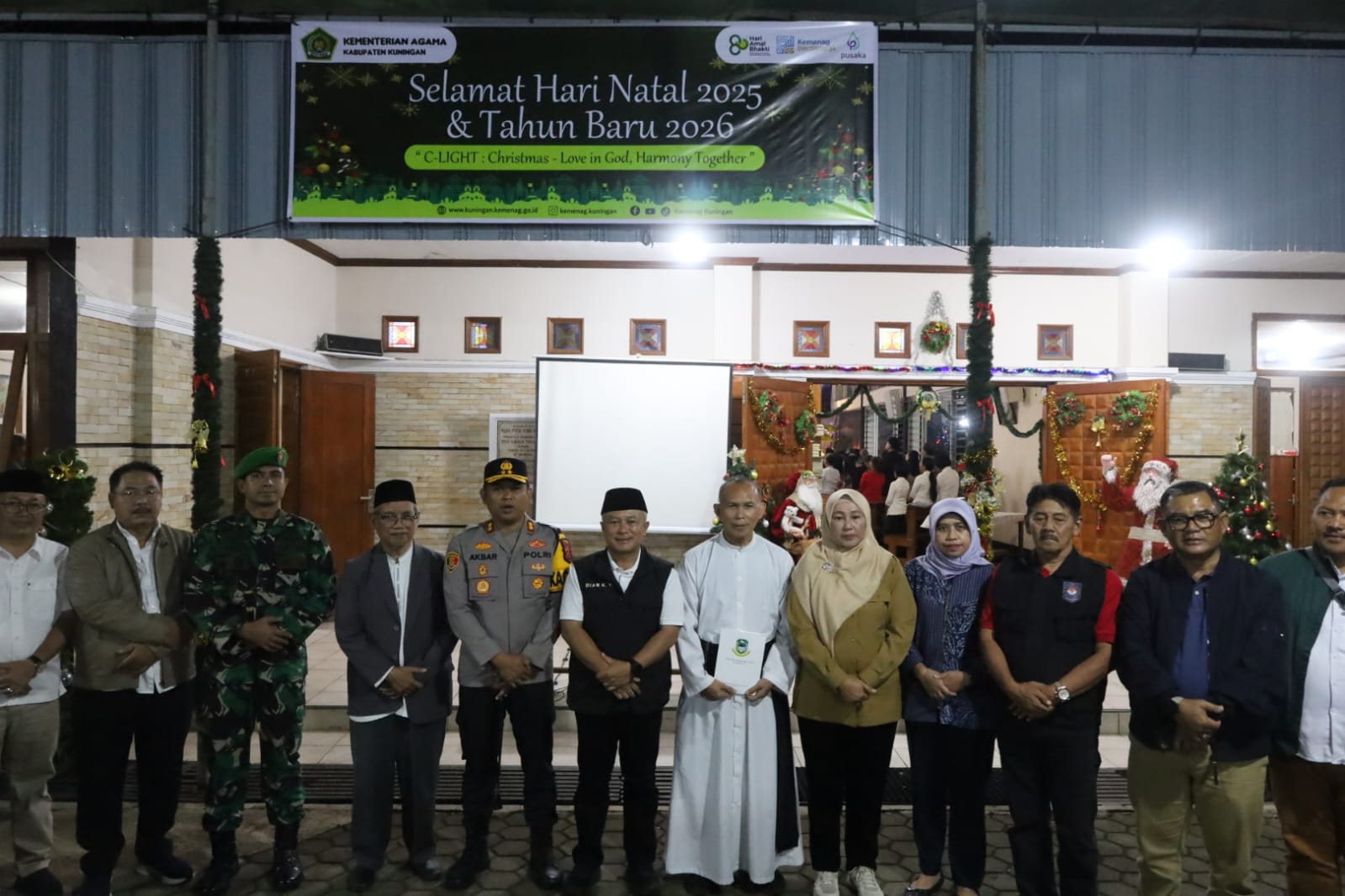 Monitoring Pelaksanaan Hari Raya Natal Tahun 2025