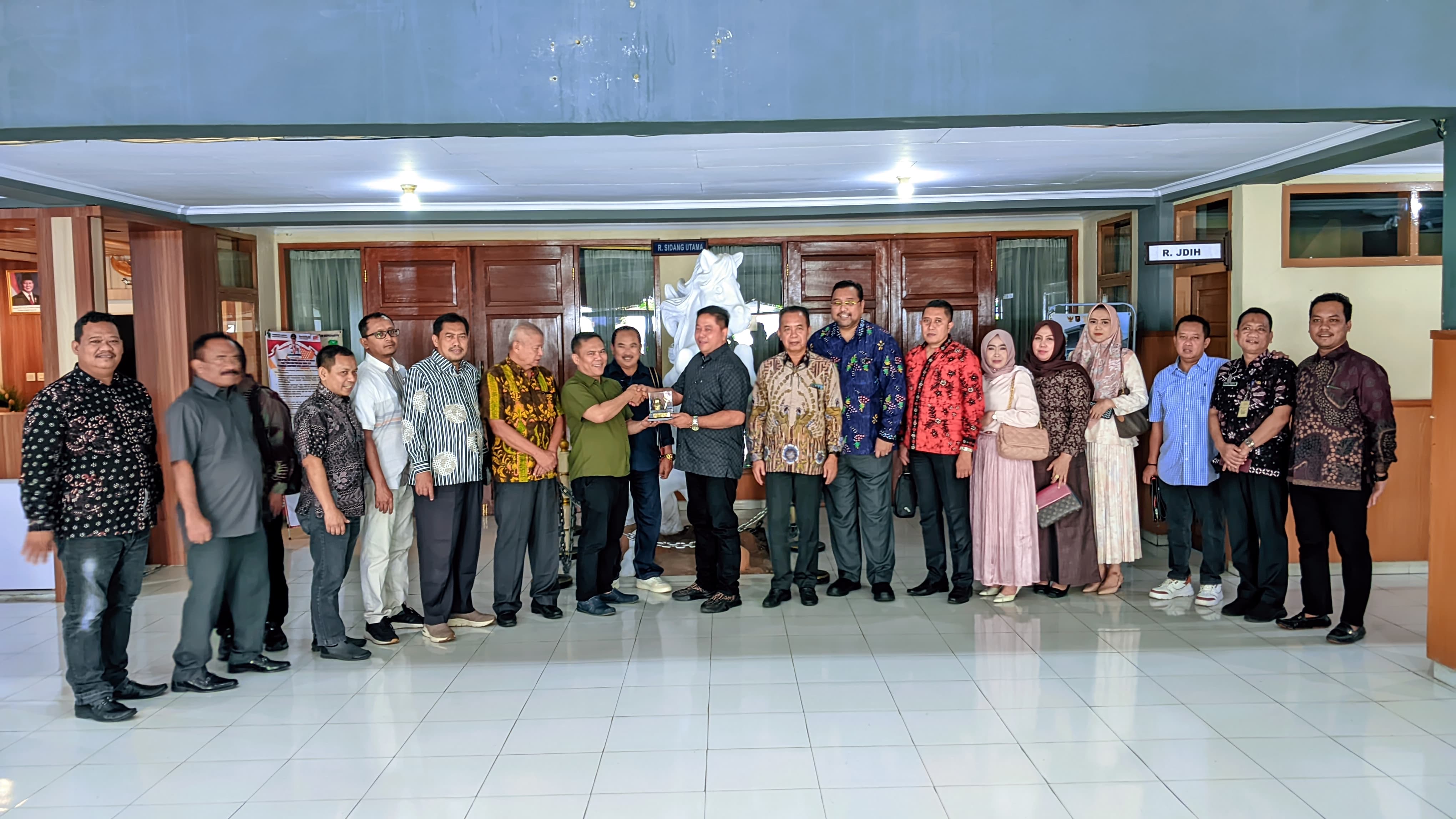 Penerimaan Kunjungan Kerja Kabupaten Pati