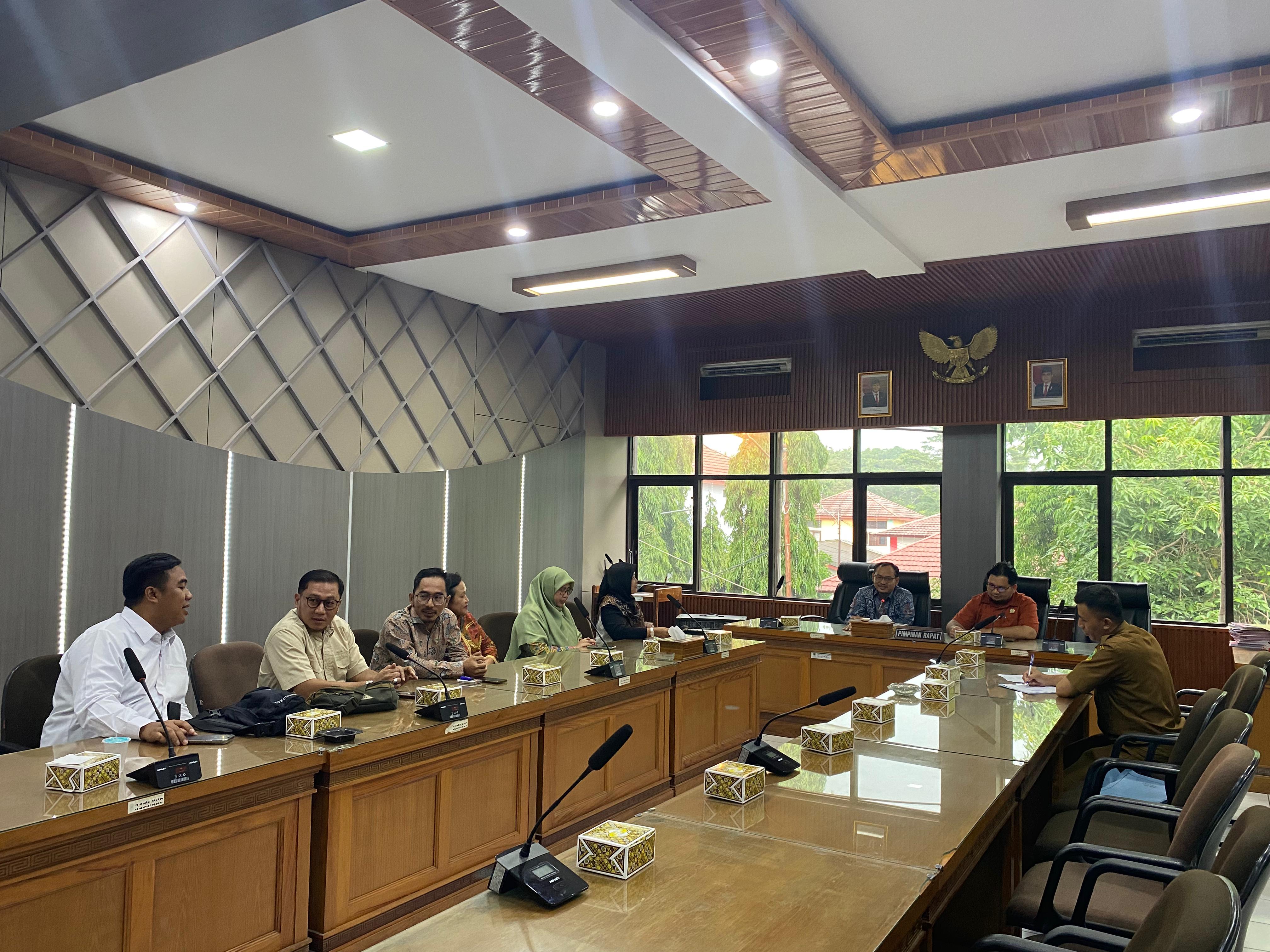 Penerimaan Kunjungan Kerja Kota Bekasi