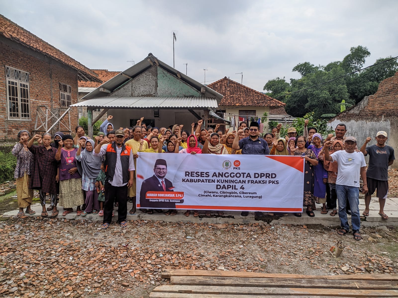 Wawan Romliansah, S.Pd.I Anggota DPRD Kabupaten Kuningan dari Fraksi PKS melaksanakan reses di daerah pemilihan (Dapil) 4