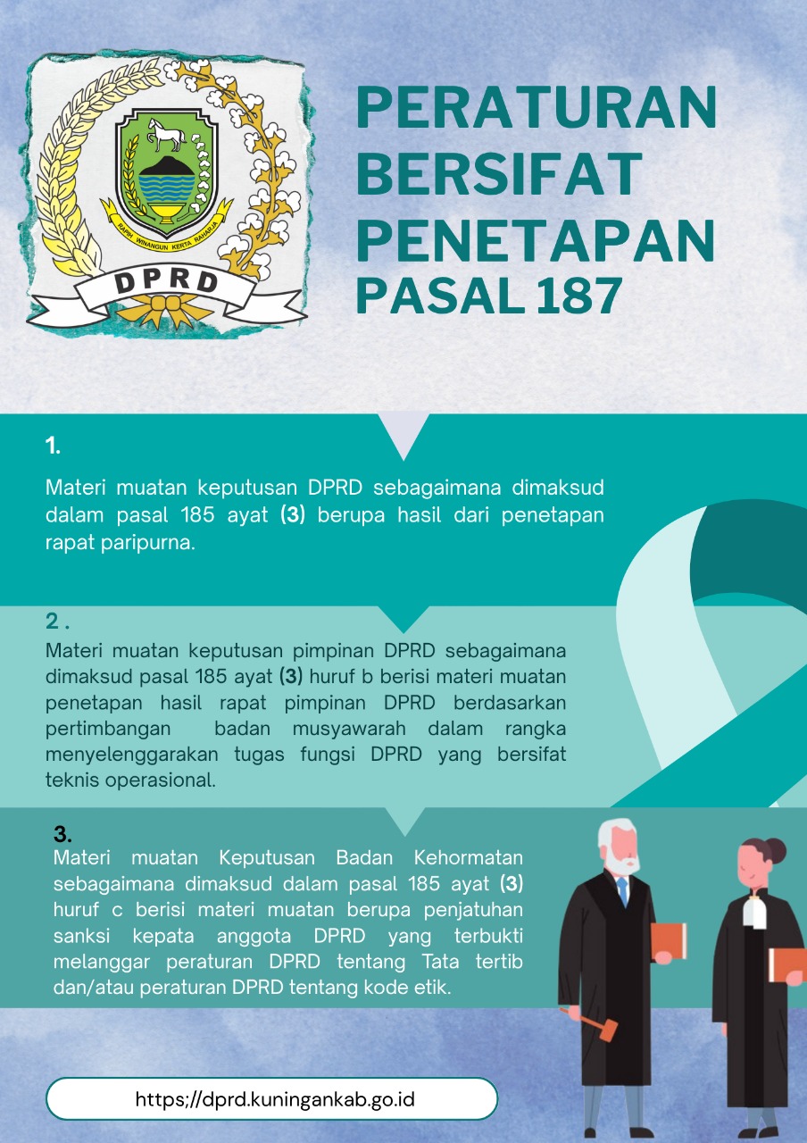 Peraturan Bersifat Penetapan